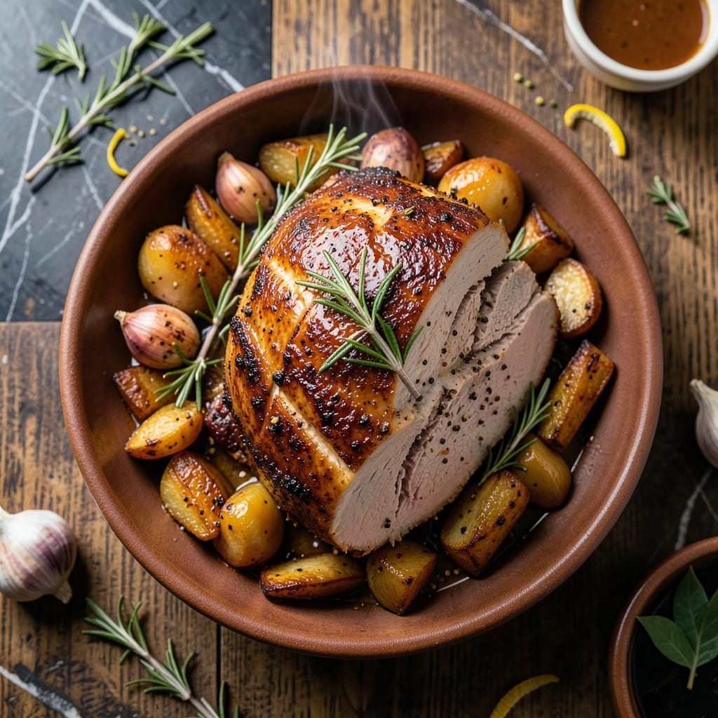 Awesome Pork Roast Recipe: Herb-Crusted Slow-Roasted Tenderness