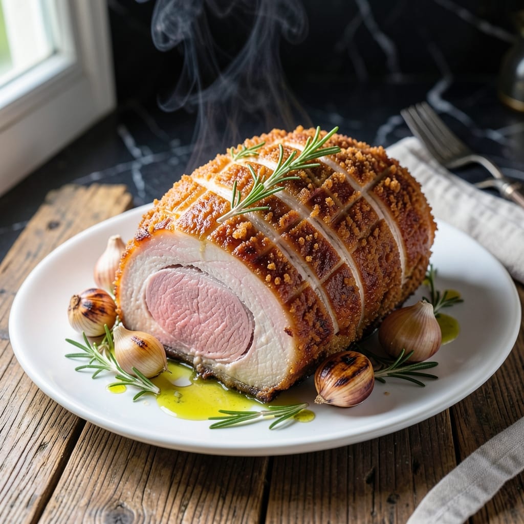 Pork Roast With Crispy Crackling Recipe: Golden Shatter Every Bite