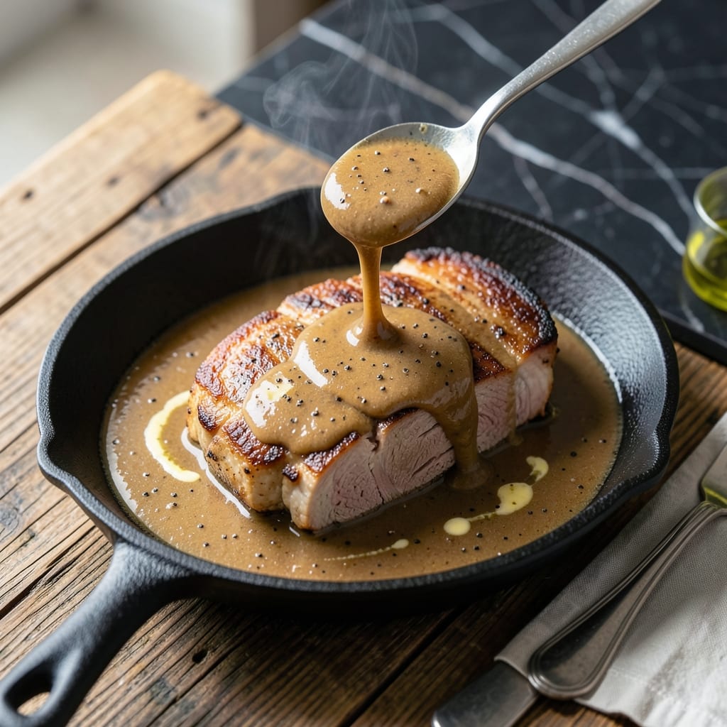 Pork Roast Gravy Recipe From Scratch: Rich Pan Drippings Transformed