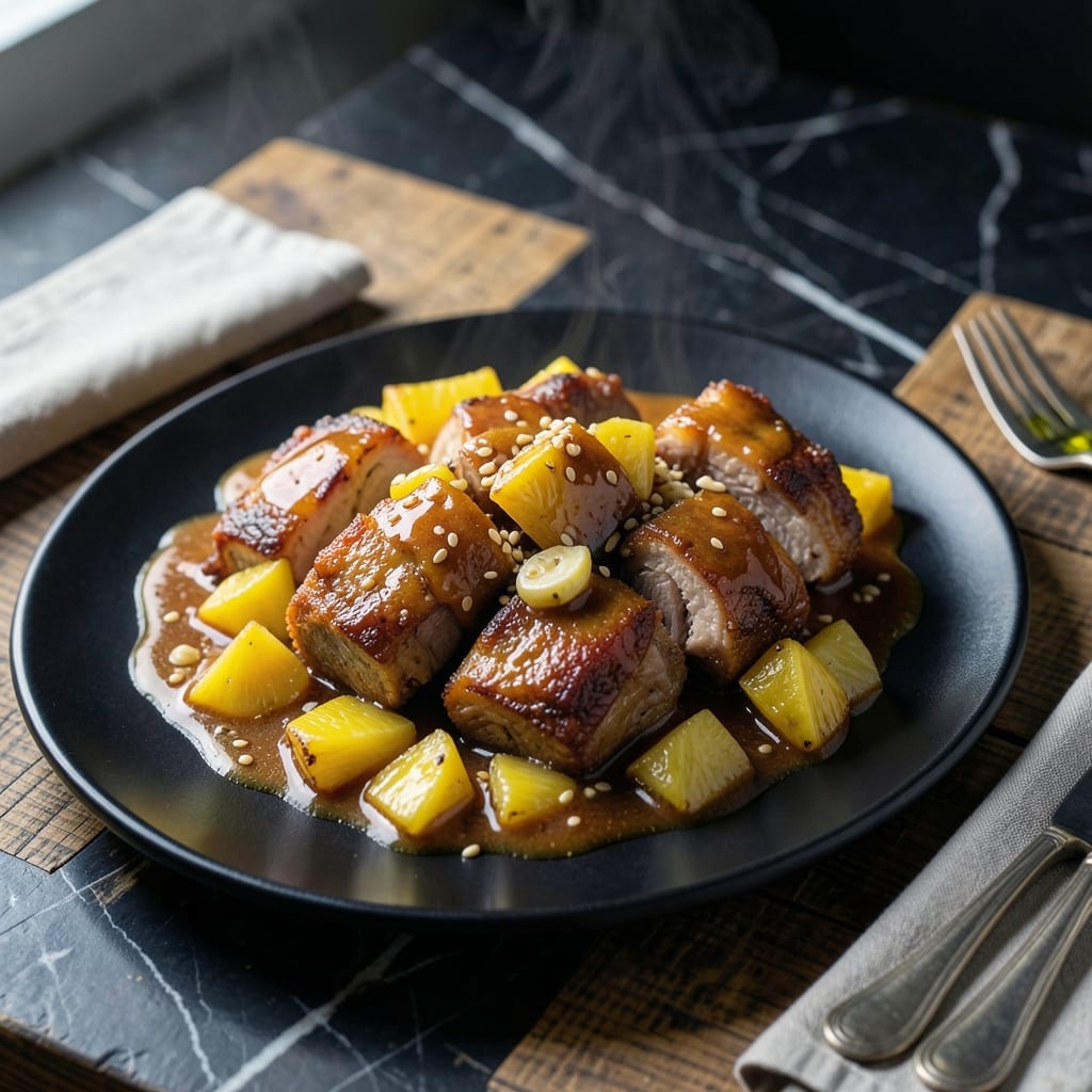 Pork Pata Humba With Pineapple Recipe Slow Cooker: Filipino Braised Pork with Tangy Sweetness