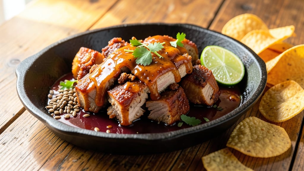 Chipotle Pork Carnitas Recipe: Crispy Bark, Juicy Centers, One-Pan Magic