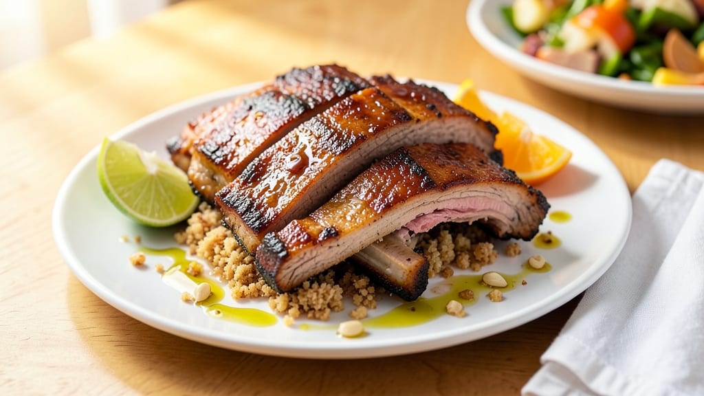 Brazilian Pork Ribs Recipe: Smoky Cachaça-Marinated Tenderness