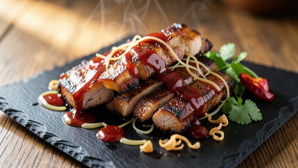 Chinese Barbecue Pork Spare Ribs Recipe: Wok-Hot Crisp Meets Sticky Five-Spice Glaze