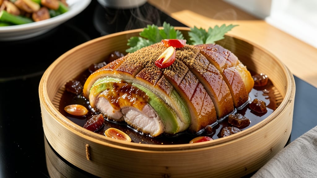Chinese Sweet Pork Belly Recipe: Crispy Bark Meets Sticky Five-Spice Gloss