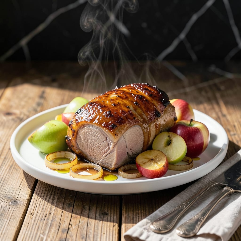 Sweet Apple Pork Roast Recipe: Slow-Cooked Succulence With Caramelized Fruit