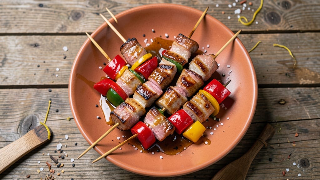 Boneless Pork Ribs Recipe On A Stick: Skewered Smokiness in 30 Minutes