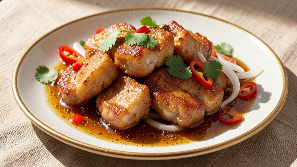 Chinese Crispy Sweet and Sour Pork Recipe: Wok-Seared Crunch With Tangy-Sweet Gloss