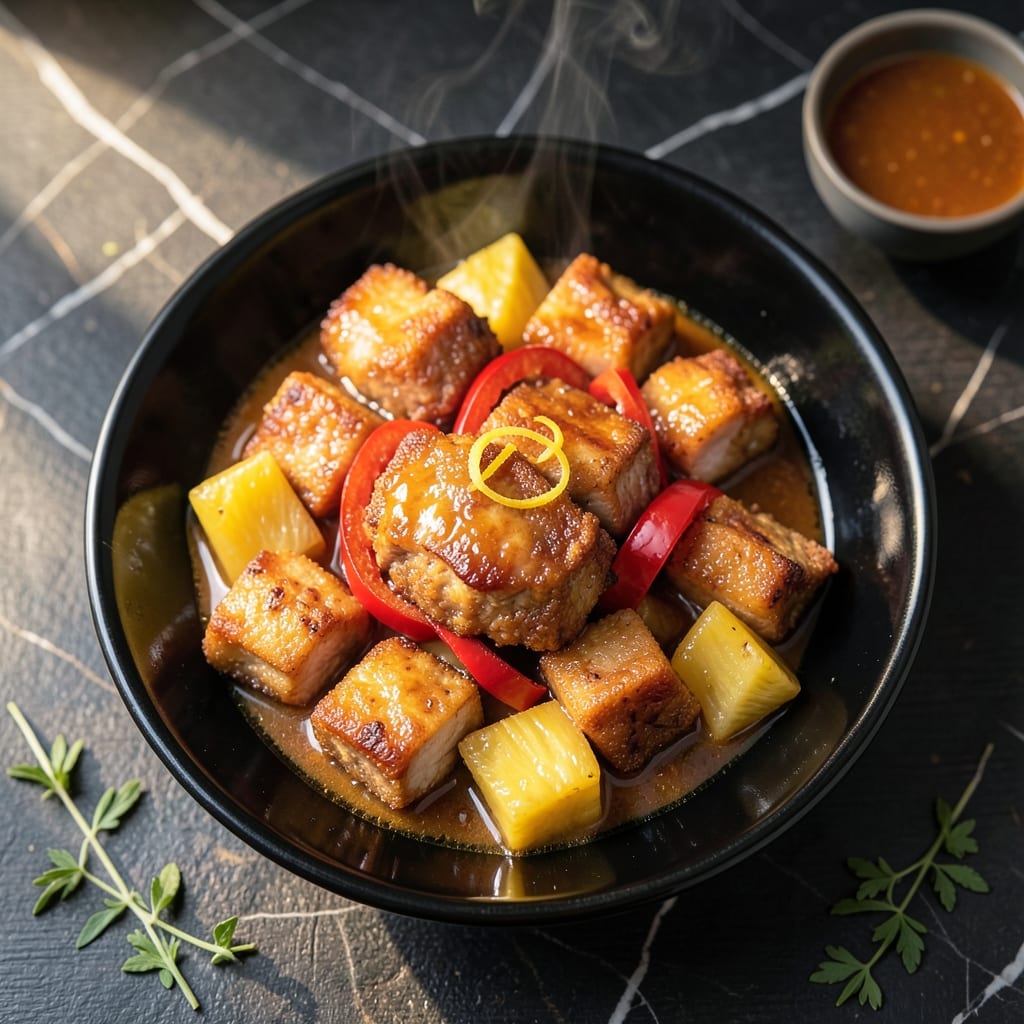 Best Sweet and Sour Pork Recipe Ever: Wok-Tossed Crispy Bites With Pineapple Zing
