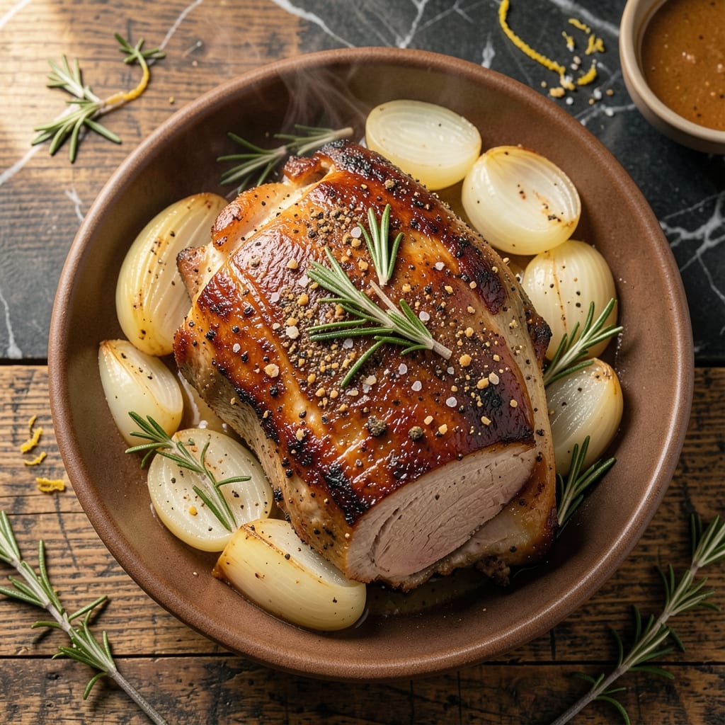 Nuwave Oven Pork Roast Recipe: Effortless Herb-Infused Tenderness
