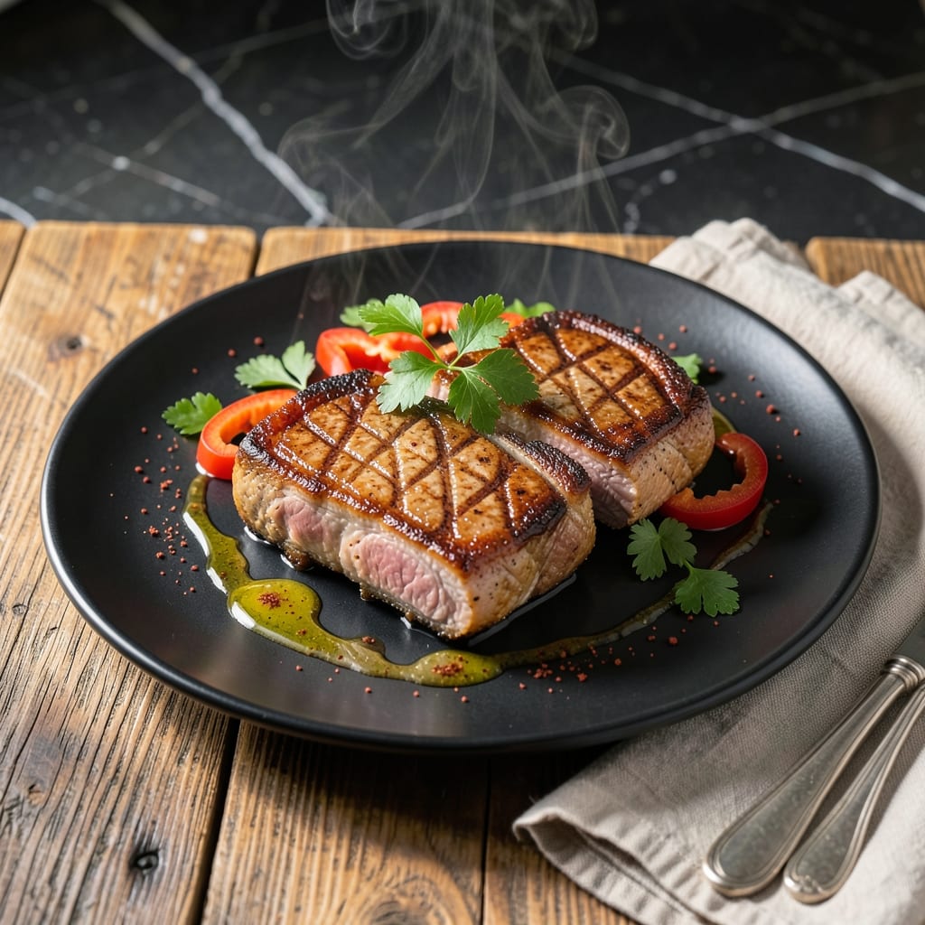 Pork Belly Steaks Recipe: Crispy Fat Cap and Succulent Bites