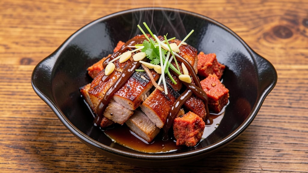 Chinese Red Barbecue Pork Recipe: Deep-Fried Crunch Meets Sticky Five-Spice Glaze