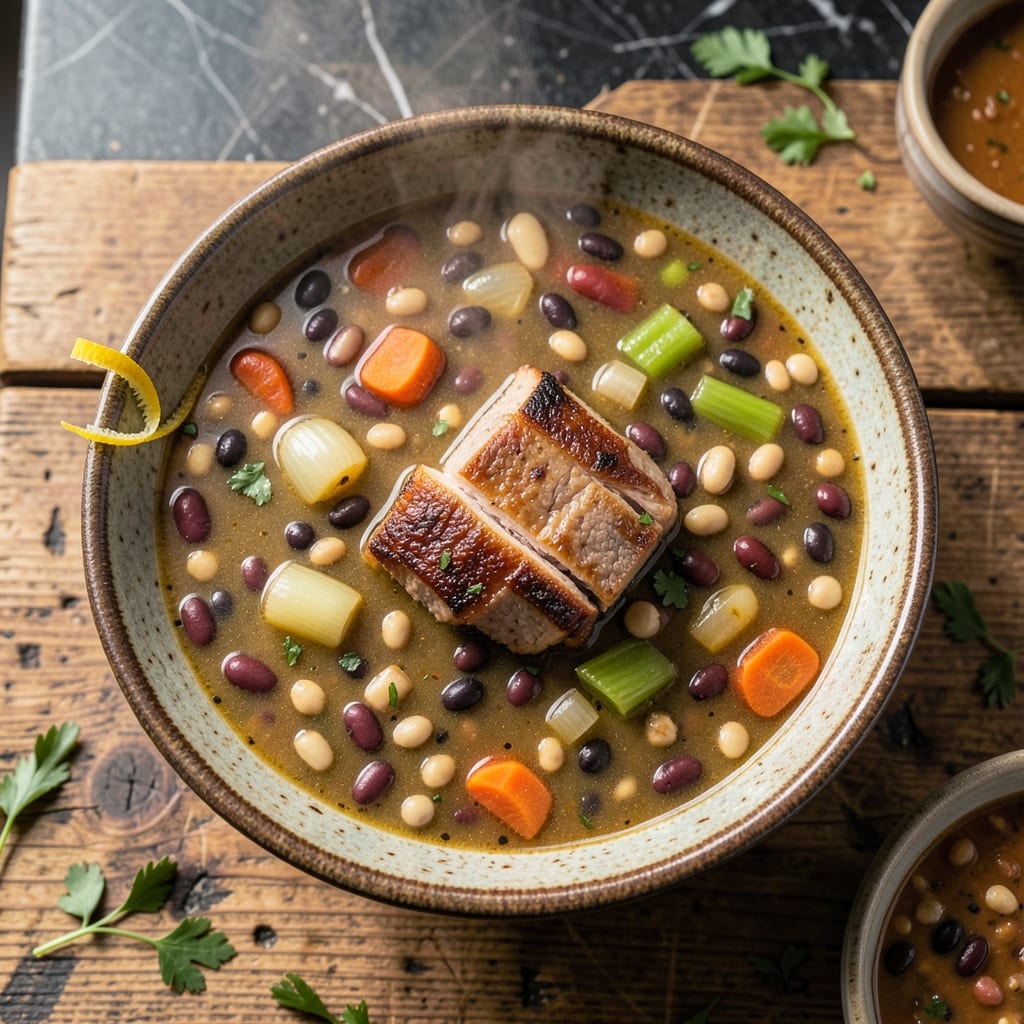 15 Bean Soup Recipe With Pork: Hearty Slow-Cooked Bowl of Comfort