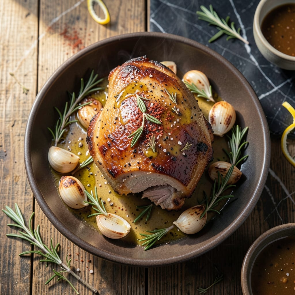 Boneless Pork Leg Roast Recipe Slow Cooker: Hands-Off Herb-Infused Tenderness