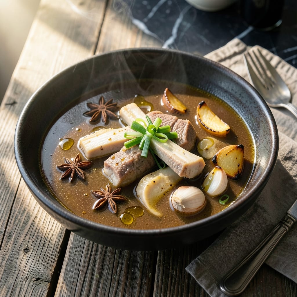 Asian Pork Broth Recipe: Umami-Rich Simmered Depth