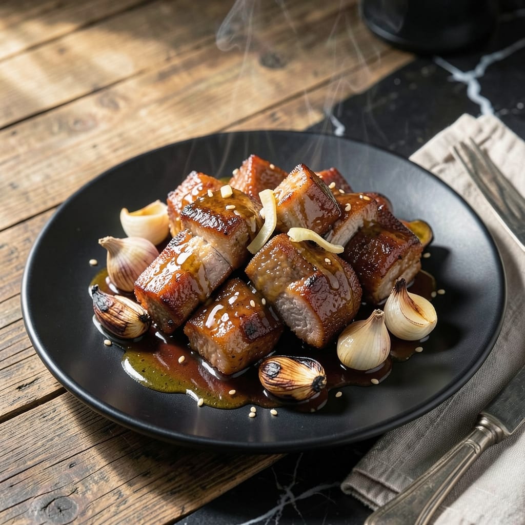 Sticky Pork Belly Recipe Slow Cooker: Hands-Off Caramelized Bliss