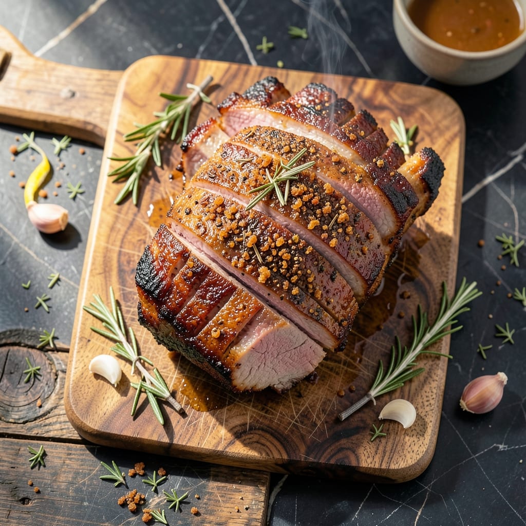 Pork Loin Rib Roast Smoker Recipe: Smoky Herb-Crusted Masterpiece