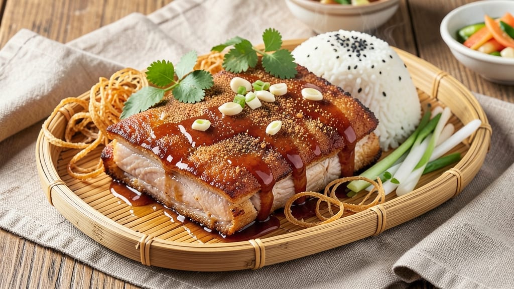 Chinese Style Crispy Pork Belly Recipe: Wok-Sear Crunch With Celery Crown Sparkle