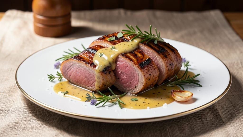 Buttery Garlic Herb Pork Tenderloin Recipe: Pan-Seared Richness with Herbed Butter Crust
