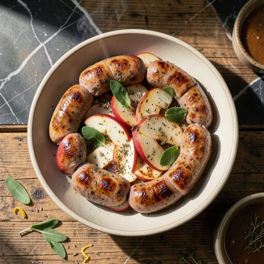 Old Fashioned Pork and Apple Sausage Recipe: Homemade Spiced and Savory Links