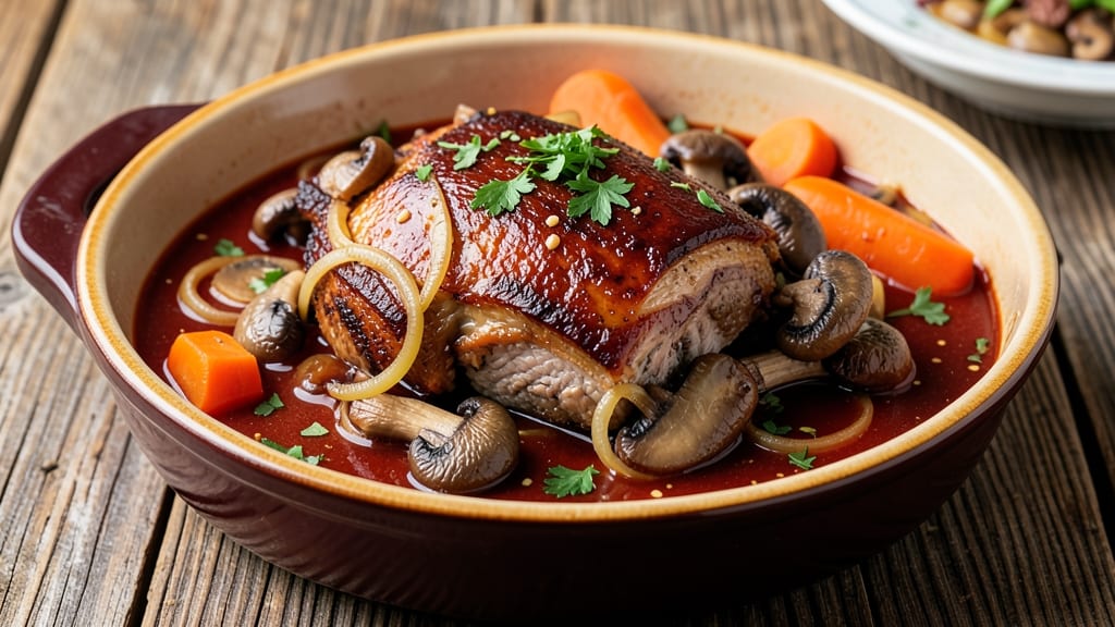 Braised Pork and Mushrooms Recipe: Deep Umami Richness in One Pot