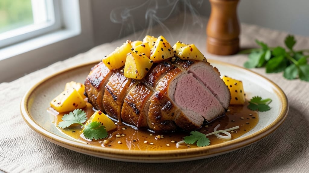 Crockpot Pineapple Pork Loin Recipe: Slow-Cooked Sweetness With Juicy Tenderness