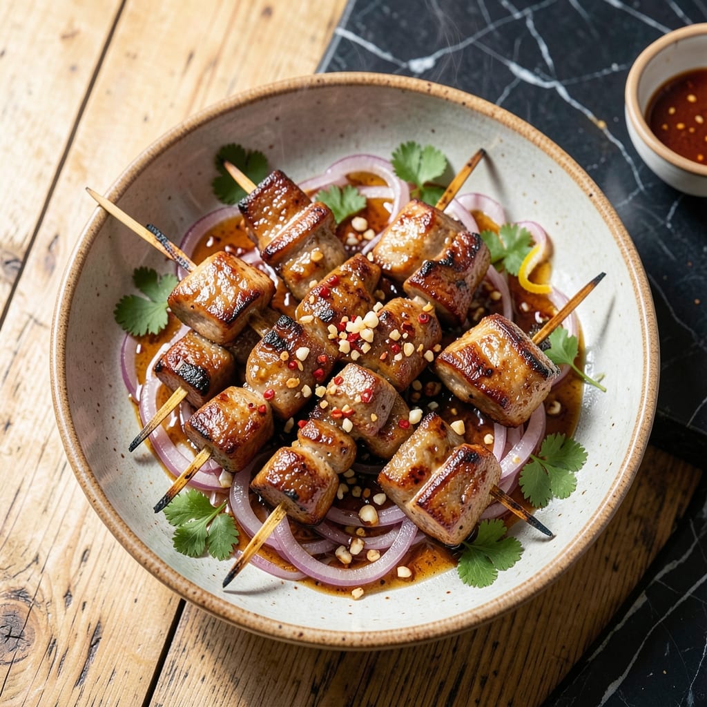 Sweet Heat Pork Skewers Recipe: Grilled Spicy-Sweet Bites