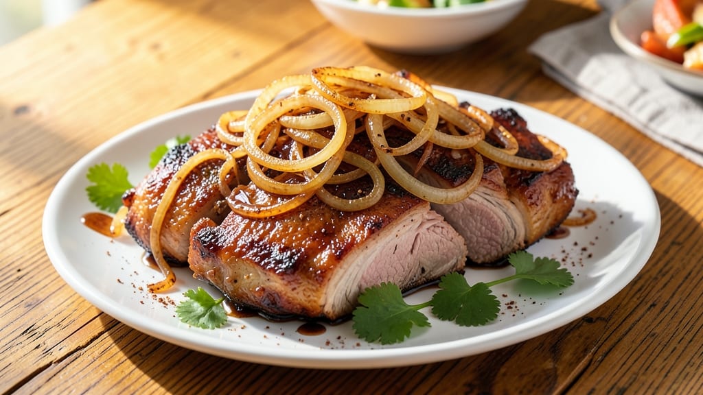 Chinese Onion Pork Chops Recipe: Wok-Sear Crisp With Fragrant Five-Spice Gloss