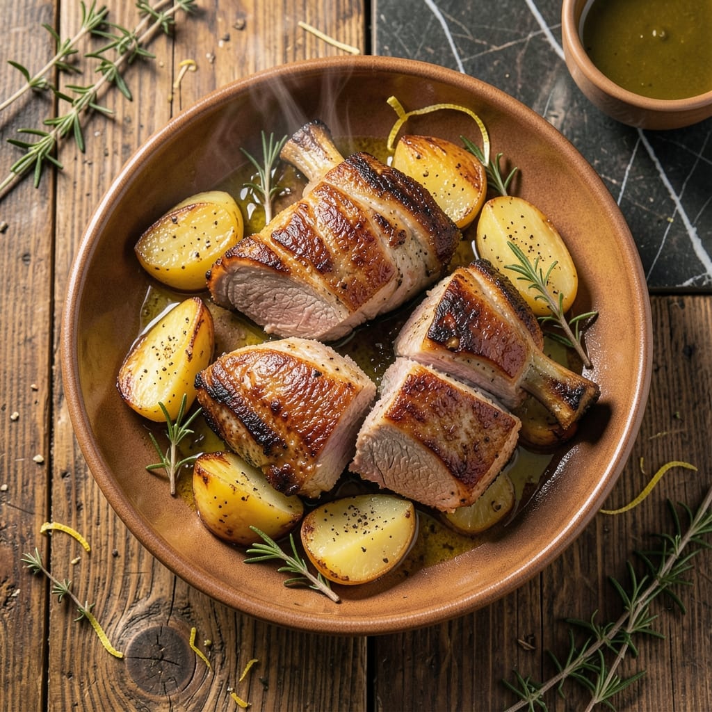 Oven Roasted Pork Chops And Potatoes Recipe: One-Pan Savory Harmony
