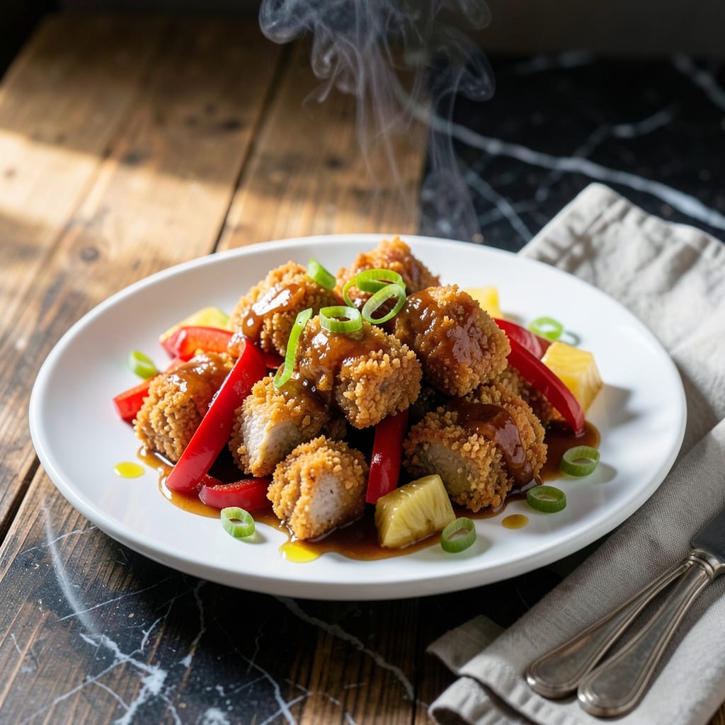 Sweet And Sour Pork Crispy Batter Recipe: Wok-Fried Golden Crunch