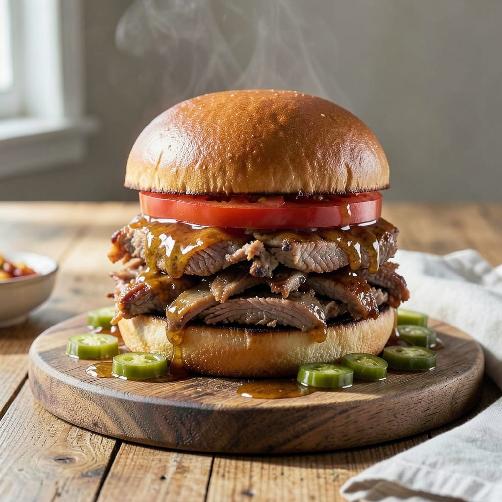 Pressure Cooker Pulled Pork Sandwich Recipe: Smoky Vinegar-Kissed Sliders