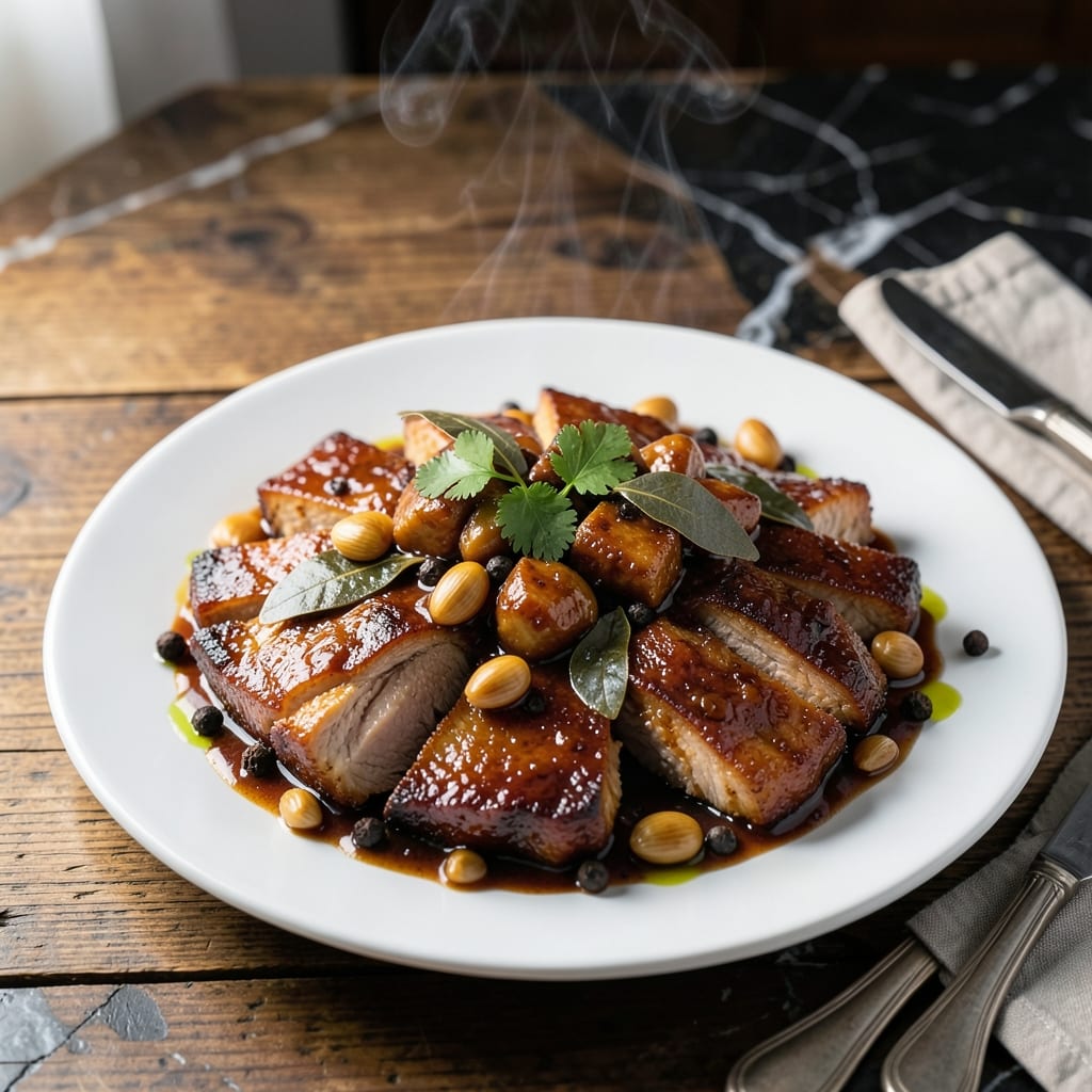 Twice Cooked Pork Adobo Recipe: Filipino-Style Double-Crisp Delight