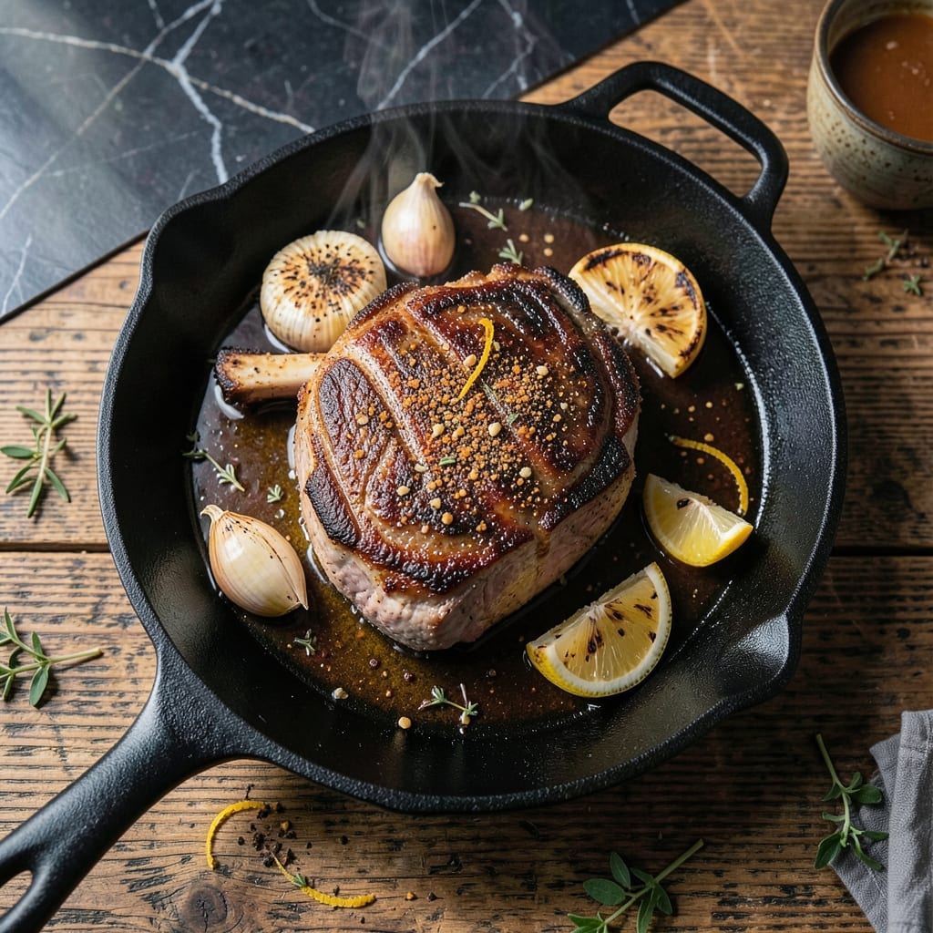 Bone In Pork Shoulder Blade Steak Recipe: Marbled Richness With Smoky Depth