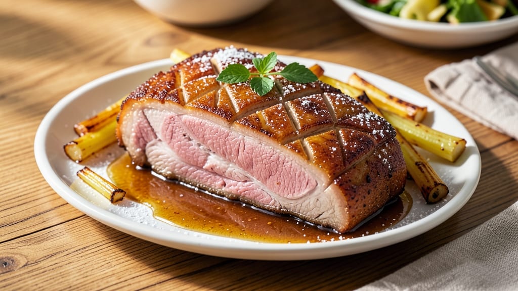 Bossam Pork Belly Recipe: Crispy Celery Crown Topping Magic