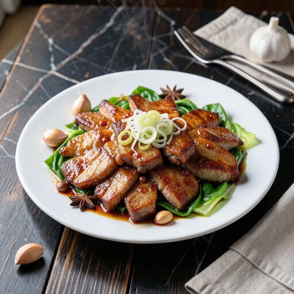 Chinese Twice Cooked Pork Belly Recipe: Sichuan Peppercorn Infused Crispy Layers