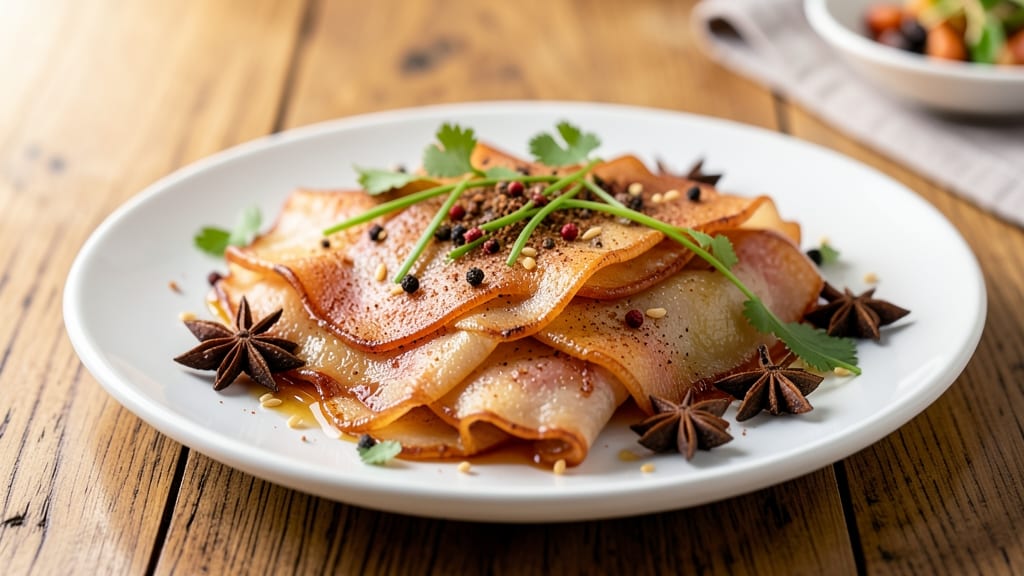 Chinese Pork Skin Recipe: Crispy Bark With Five-Spice Gloss