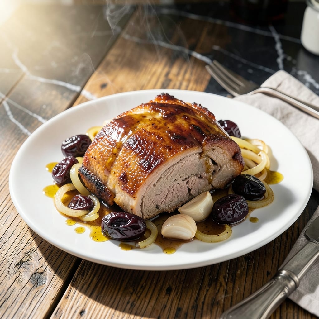 Pork and Prunes Slow Cooker Recipe: Sweet and Savory Hands-Off Feast