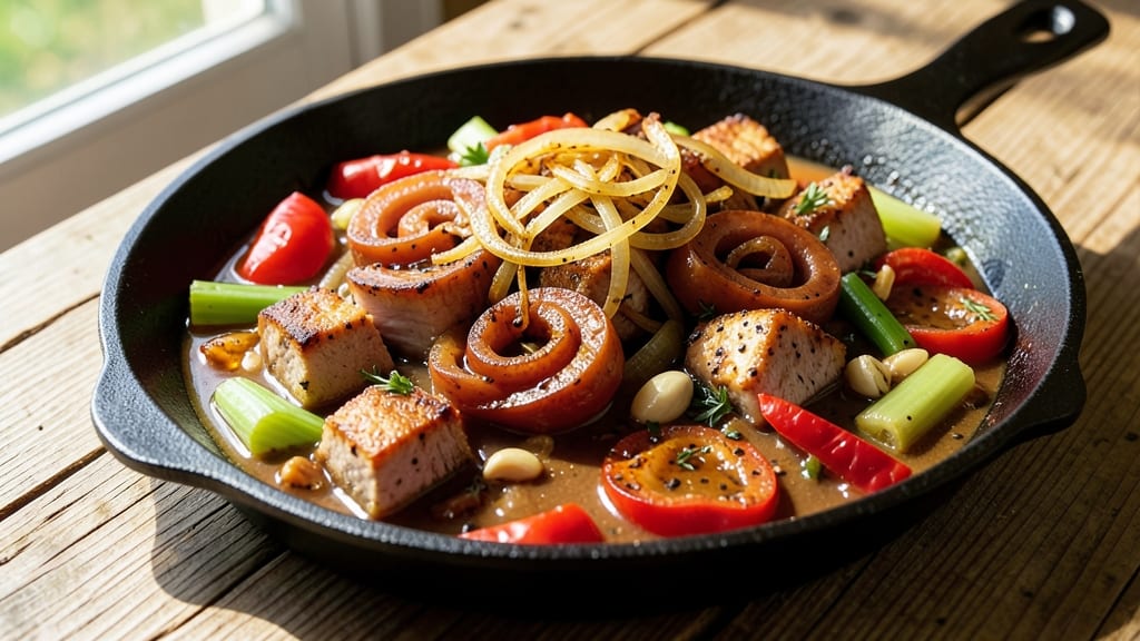 Cajun Pork and Sausage Jambalaya Recipe: Smoky Spice-Packed One-Pot Feast