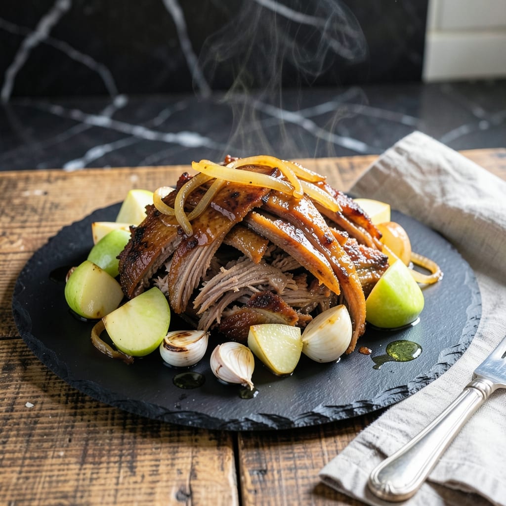 Apple Pulled Pork Slow Cooker Recipe: Sweet and Savory Shredding Ease