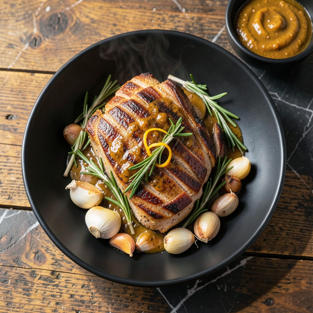 Ninja Foodi Grill Pork Loin Roast Recipe: Smoky Char and Herb-Infused Tenderness