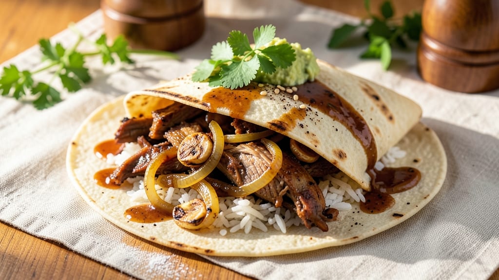 Chipotle-Style Pork Burrito Recipe: Smoky Chipotle Spice Meets Crunchy Tortilla Layers