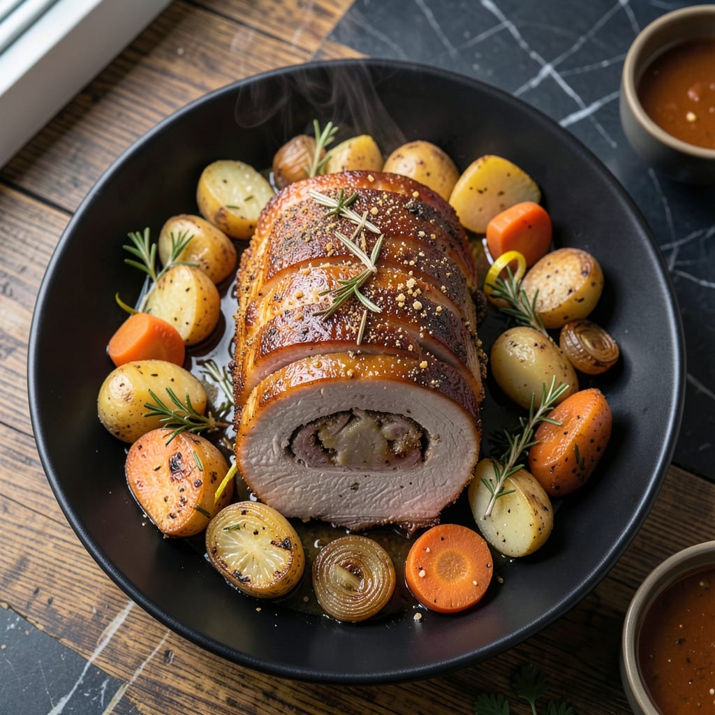 Center Cut Boneless Rolled Pork Roast Recipe: Succulent Spiral-Sliced Elegance
