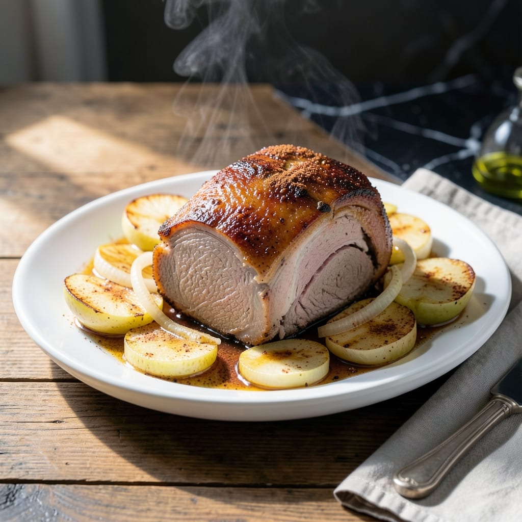 Apple Cinnamon Pork Roast Recipe: Sweet Spice-Infused Tenderness