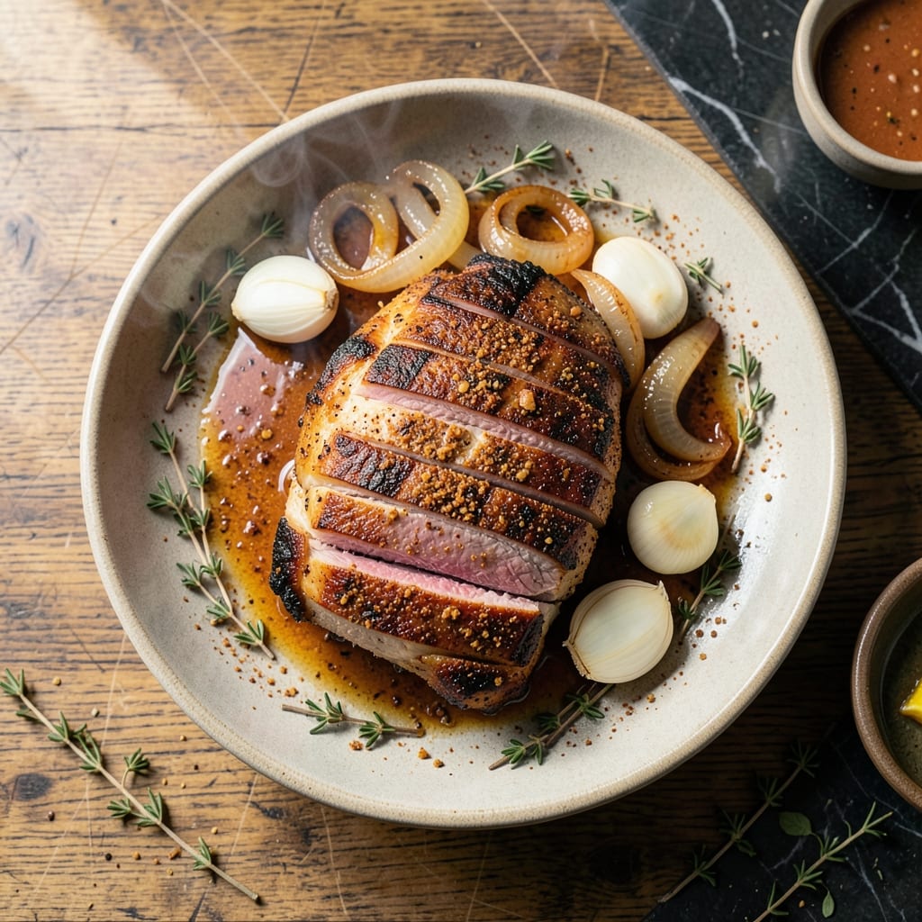 Pork Roast on Gas Grill Recipe: Smoky Char With Juicy Slices