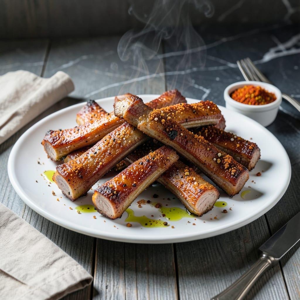Pork Rib Fingers Recipe: Smoky Oven-Baked Bites
